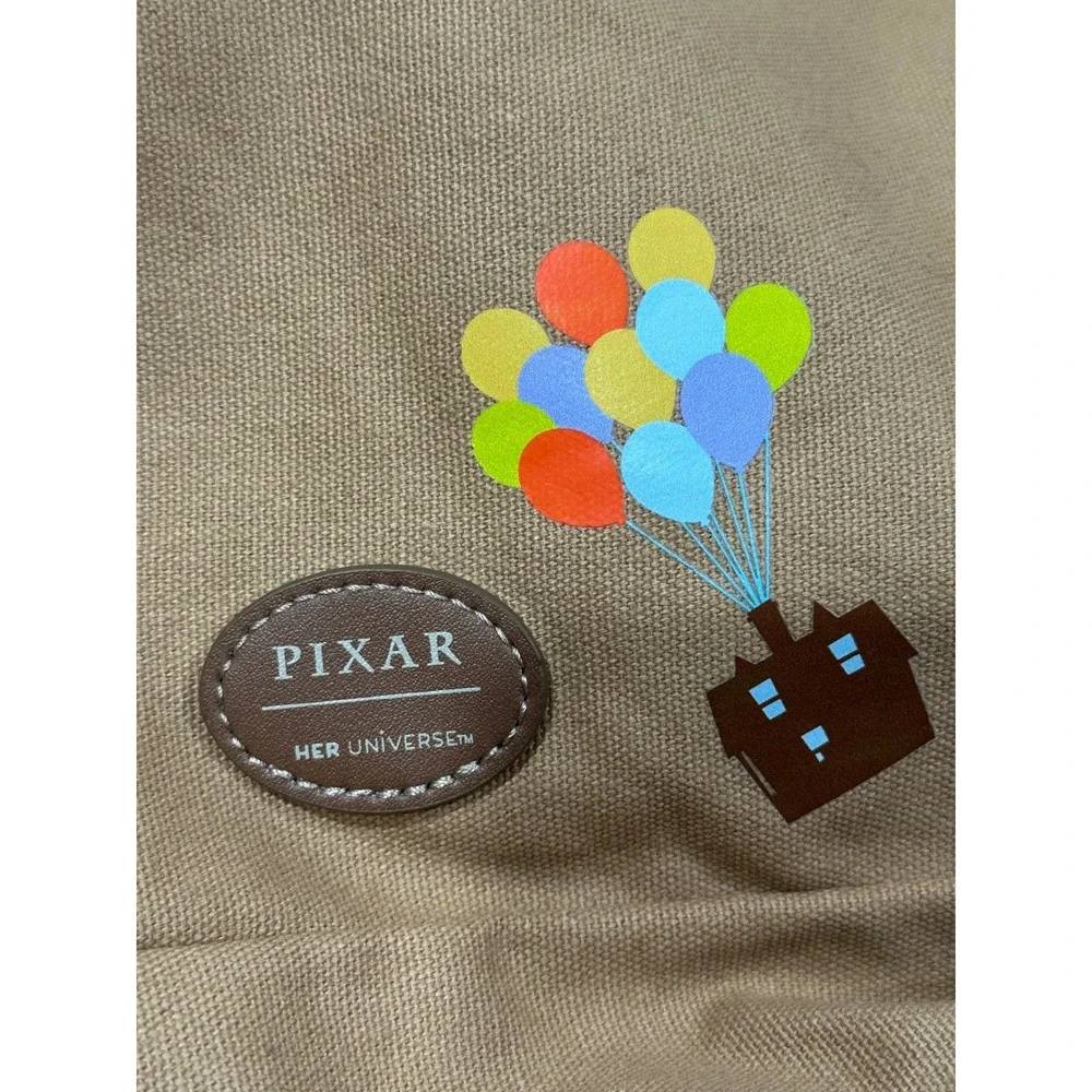 Messenger Bag Her Universe Unisex Tan New Pixar Up Fotos Canvas OS
